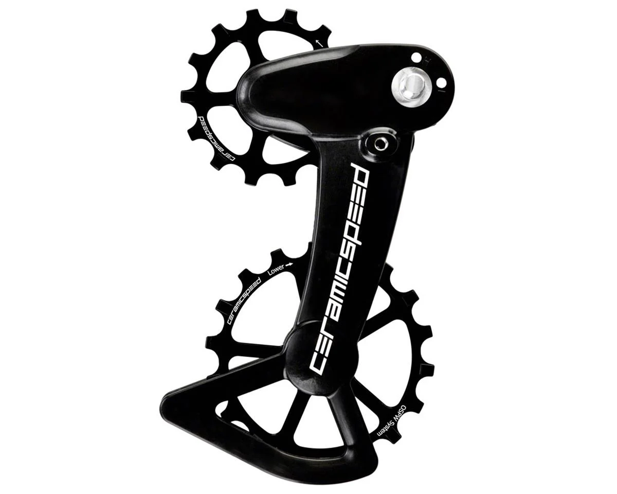 CeramicSpeed OSPW X Oversized Pulley Wheel System for Shimano XT M8100/XTR M9100 (Alloy Pulley) (Carbon Cage)
